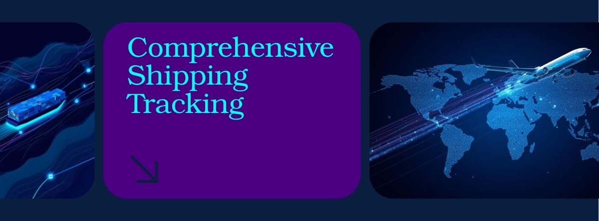 Multi-modal shipping tracking coverage across ocean air and courier transport